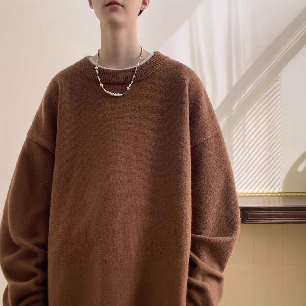 Unisex Bequemer Oversized Pullover Drune