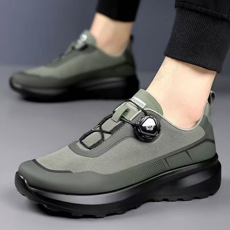 Herren Moderner atmungsaktiver Strick-Sneaker mit BOA-Drehverschluss und dämpfender Laufsohle Drune