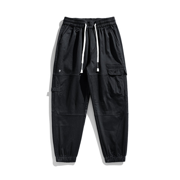 Herren Taktischer Cargo-Jogger mit elastischem Komfortbund, Multifach-Taschen und Kniepaneelen Drune