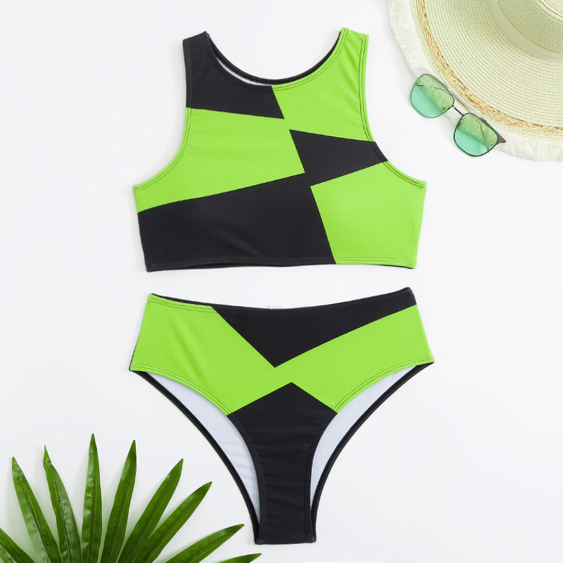 Damen High-Waist Bikini-Set Drune