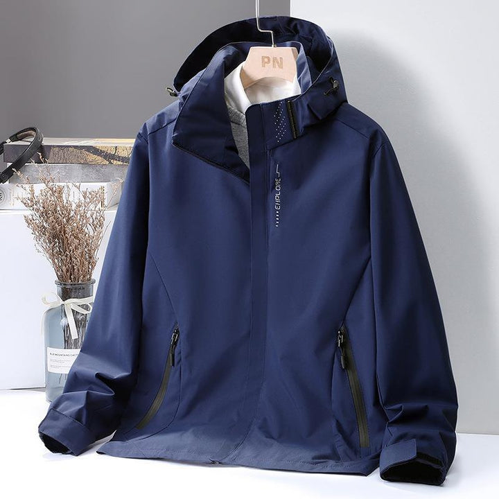 Damen Leichte Softshell-Kapuzenjacke mit winddichter Sturmleiste und verdeckten Reißverschlusstaschen Drune