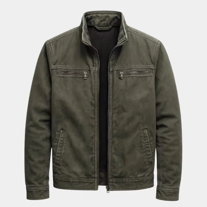 Herren Modische Übergangsjacke mit praktischen Taschen