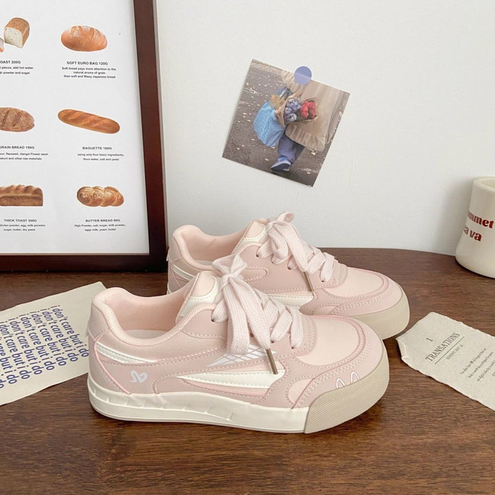 Damen Bequeme Sneakers mit kreativem Design und atmungsaktiver Oberflächenstruktur Drune