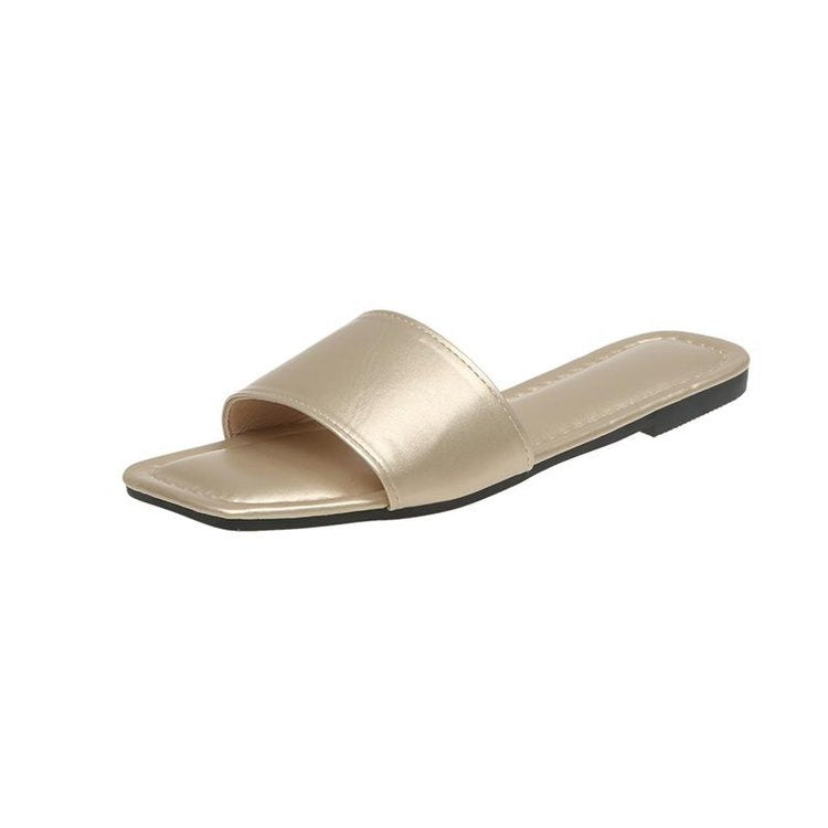 Damen Offene Zehentrenner-Pantoletten mit elegantem Design Drune