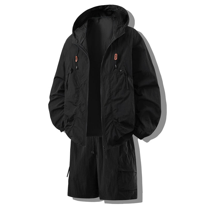 Damen Leichtgewichtige Outdoor-Jacke mit Shorts