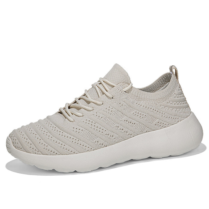 Unisex nan gestrickter Schlupfsneaker mit nahtlosem Strickoberteil, elastischem Schaftrand und dämpfender Leichtsohle Drune