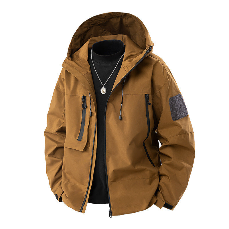 Drune | Outdoor Wandern Kapuzenjacke für Männer
