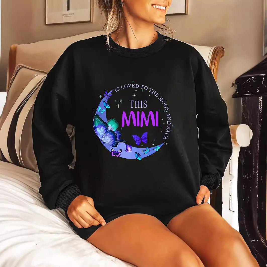 Damen Grafischer Sweatshirt Drune