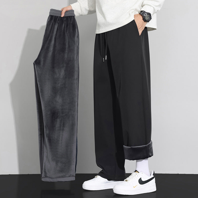 Herren Weitgeschnittene Loungehose
