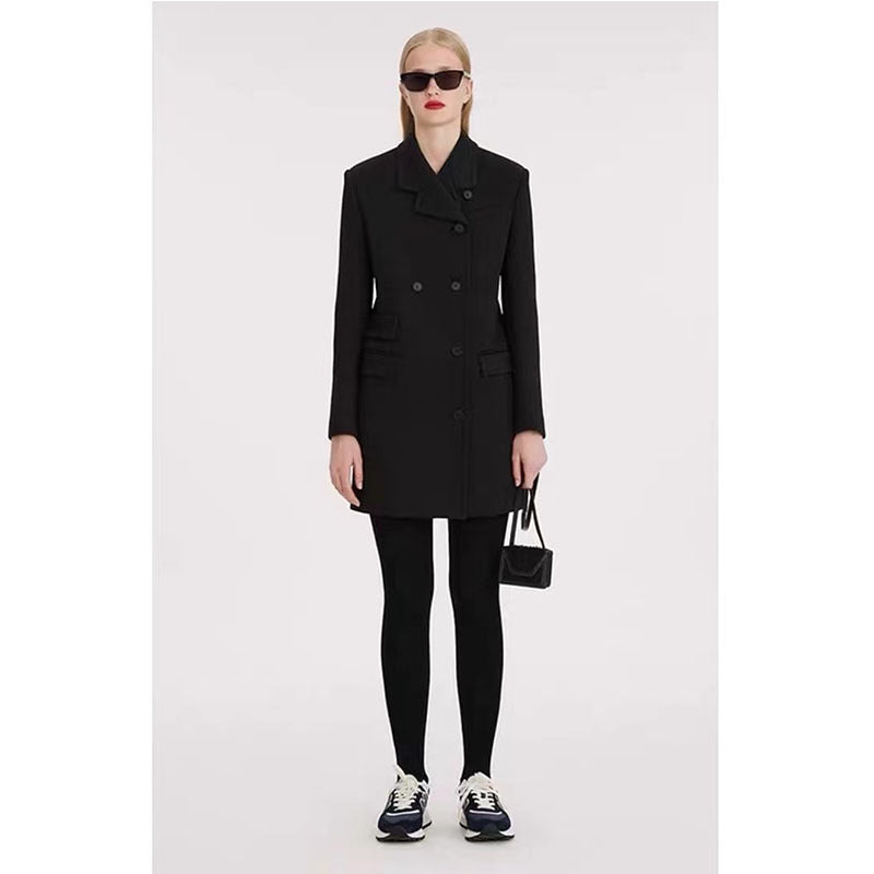 Damen eleganter und hochwertiger Trenchcoat mit modernem Schnitt Drune