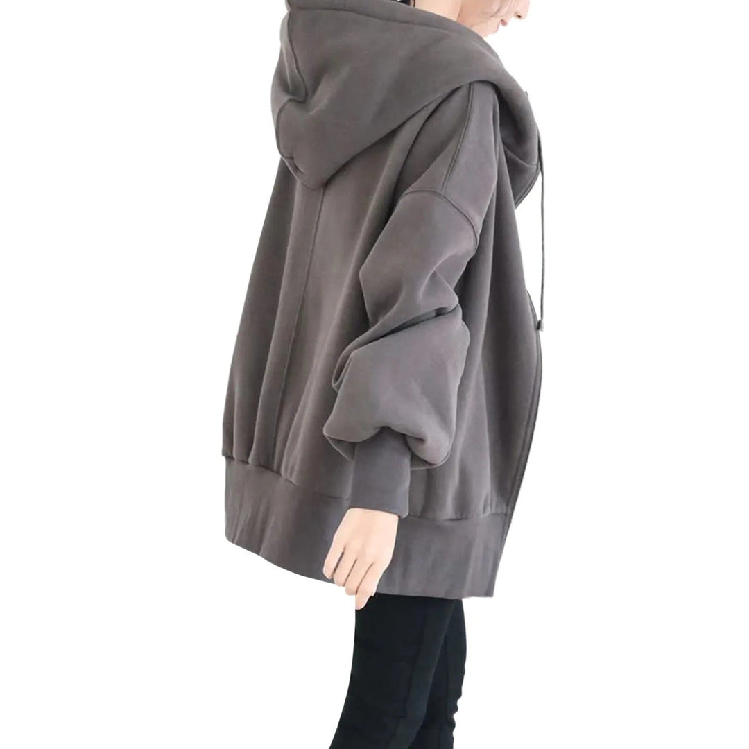 Drune | Hooded Long Zip-Up Fleece Hoodies