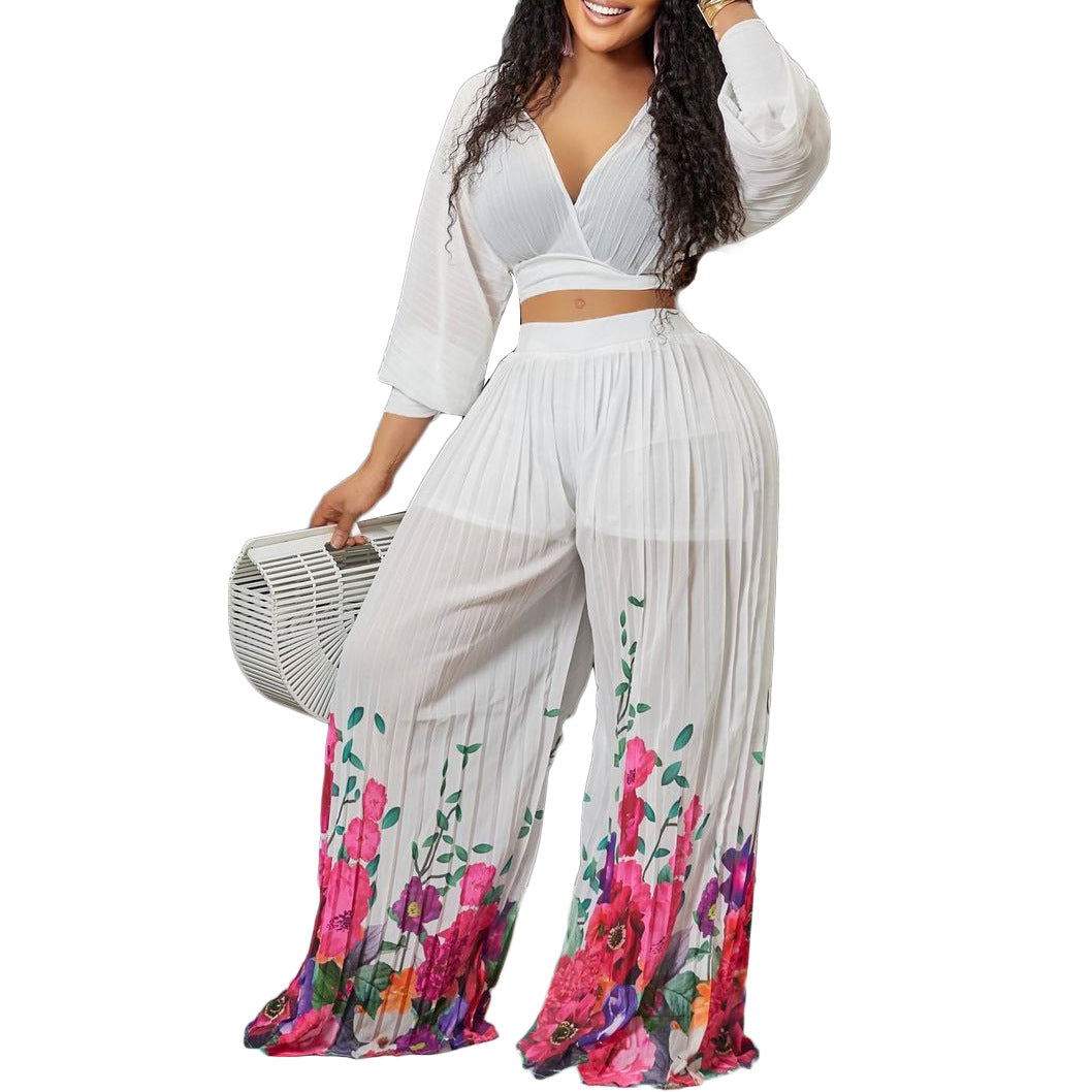 Damen Jumpsuit mit floralem Design Drune