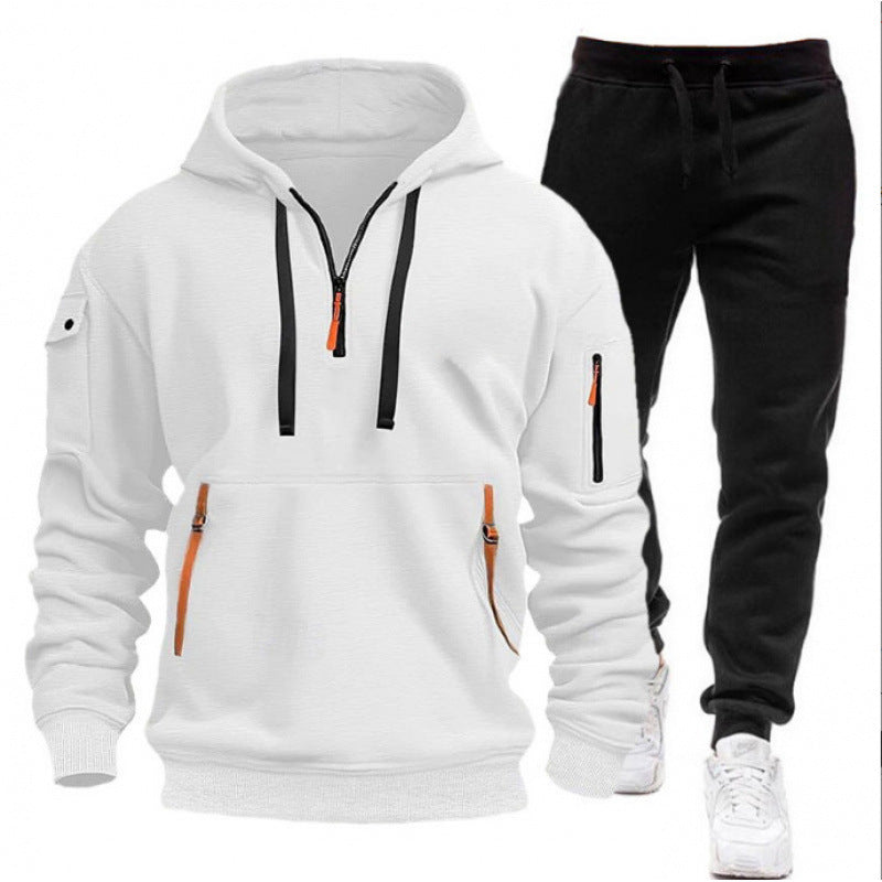 Damen Sportlicher Freizeitanzug mit innovativem Kapuzenpullover Drune