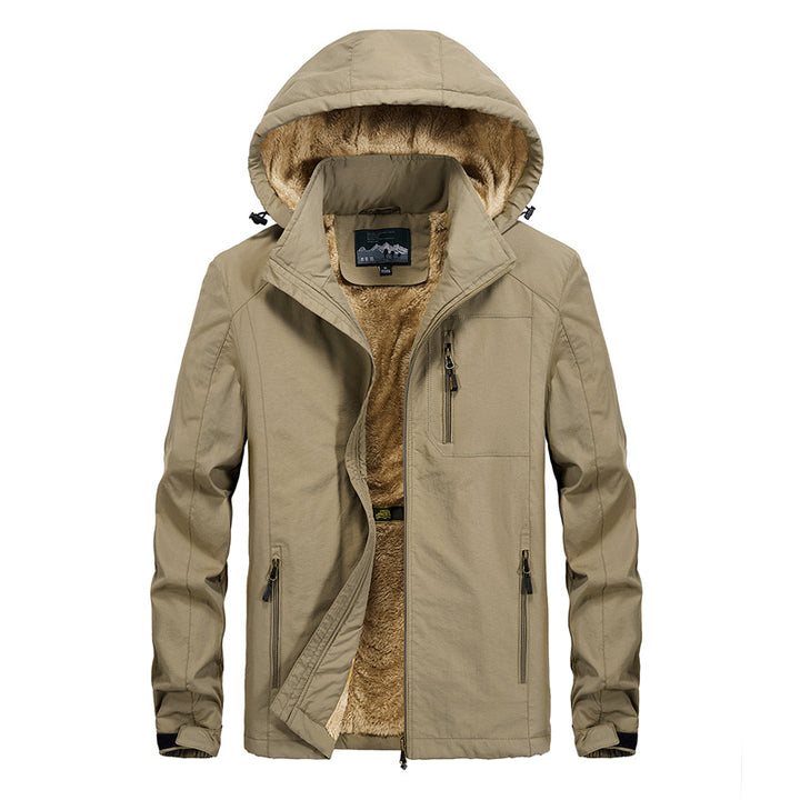 Herren Wärmende Fleecejacke Drune