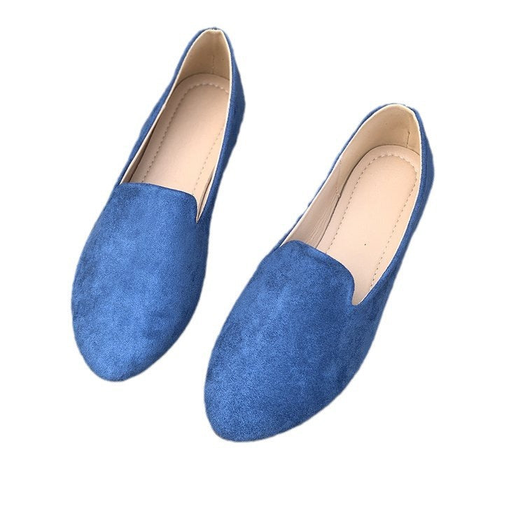 Damen Mokassins mit eleganter Schnittform aus hochwertigem Wildleder Drune