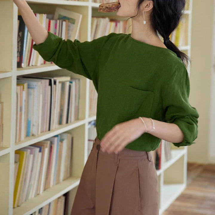 Damen Kreative und stilvolle Bluse Drune