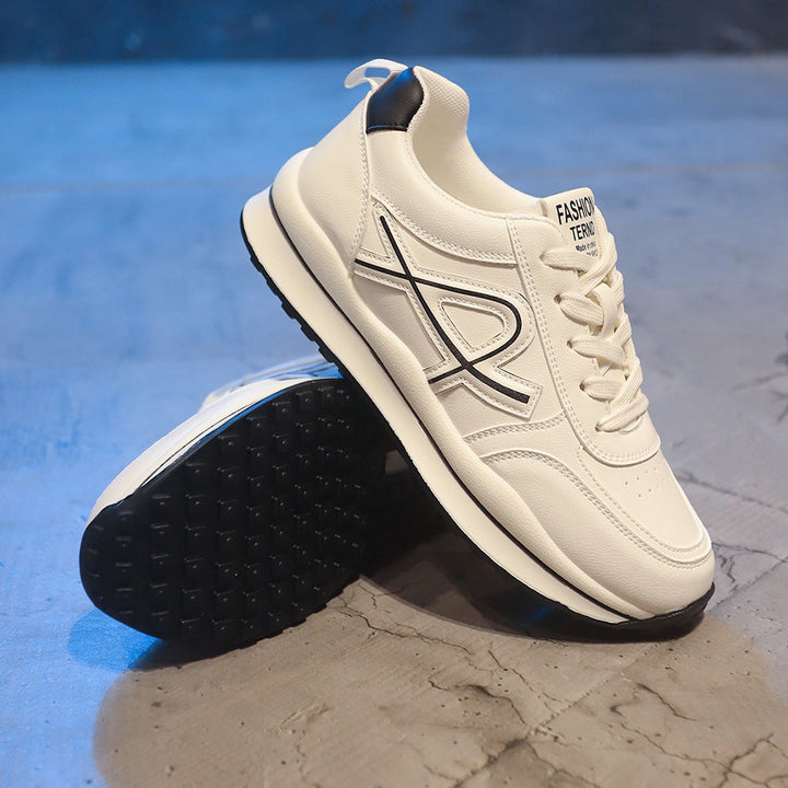 Damen nan leichte City-Sneaker mit erhöhtem Profil, stoßdämpfender EVA-Zwischensohle und rutschfester Gummilaufsohle Drune