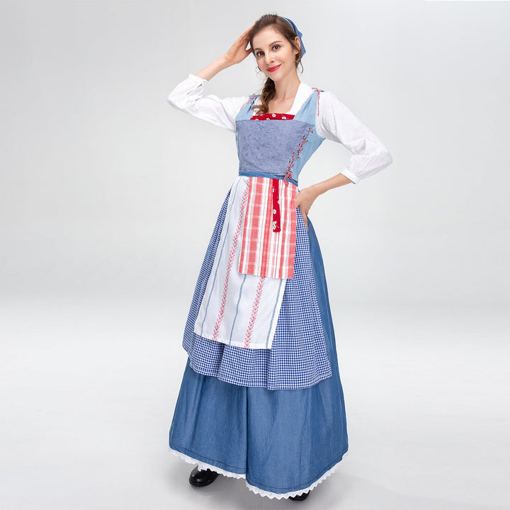 Damen Trachtenkleid mit nostalgischem Design und aufwendigen Details Drune
