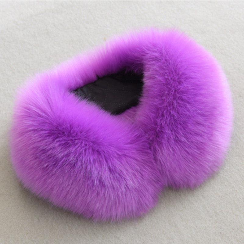 Damen Hochflor‑Loop‑Schal aus Kunstpelz mit weichem Futter Drune