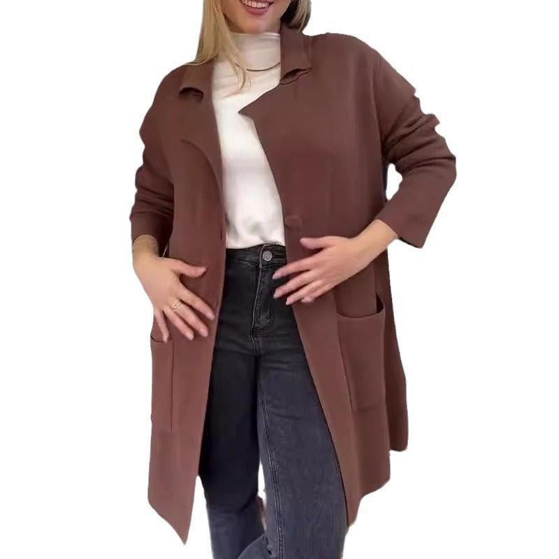 Damen Elegante und bequeme Übergangsjacke mit praktischen Taschen Drune