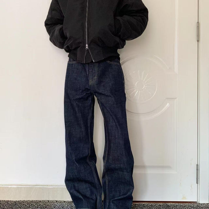 Damen Modische Weitgeschnittene Jeans Drune