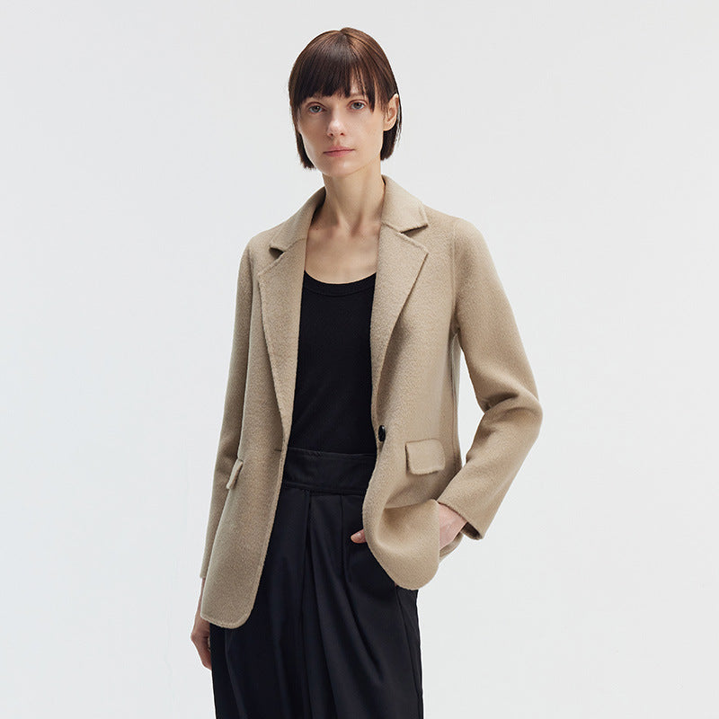 Damen Eleganter Wollblazer Drune