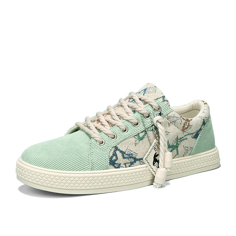 Damen Modische Sneakers mit einzigartigem Textil-Design Drune