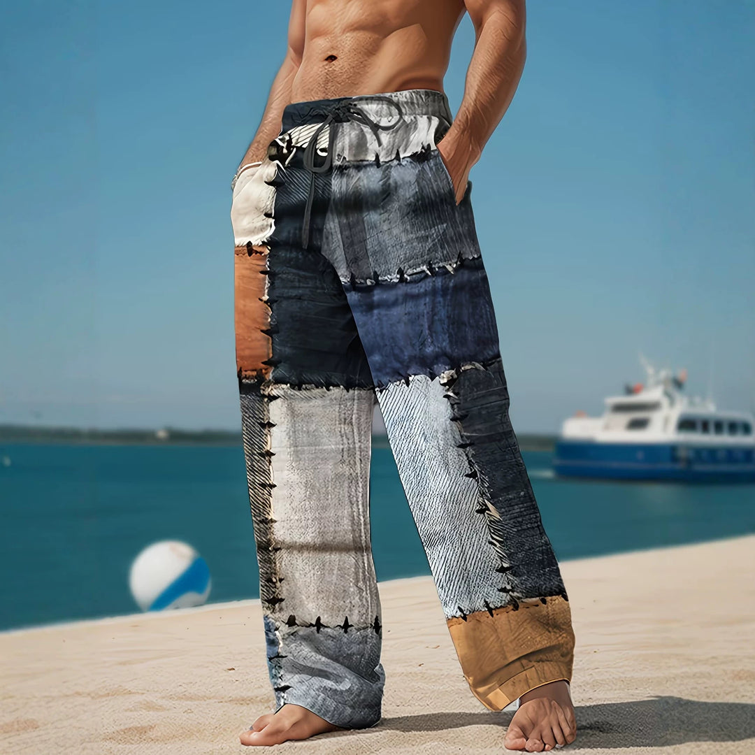 Herren Trendige Freizeithose mit einzigartigem Grafikdesign Drune