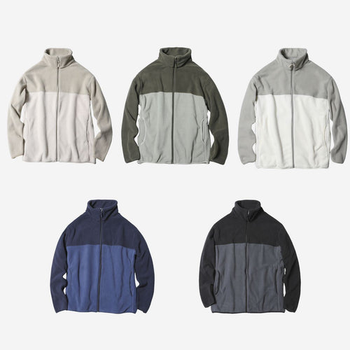 Damen Hochwertige Fleecejacke mit hohem Kragen und praktischen Taschen Drune