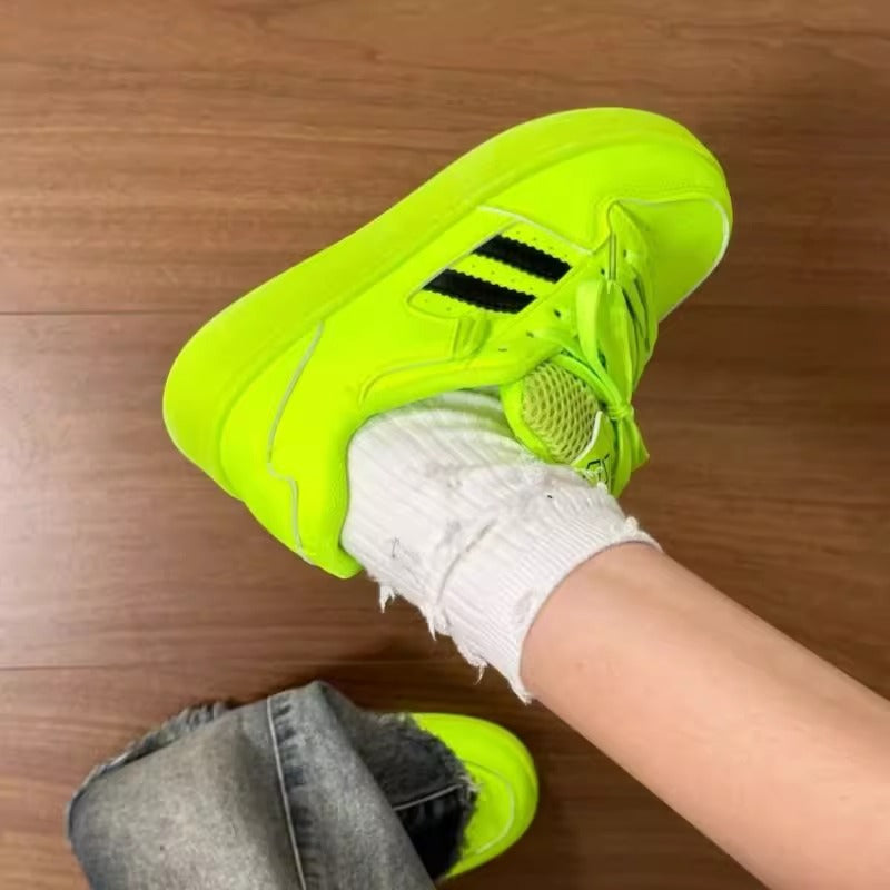 Damen Trendige Sneakers mit reflektierenden Akzenten und dämpfender Sohle Drune