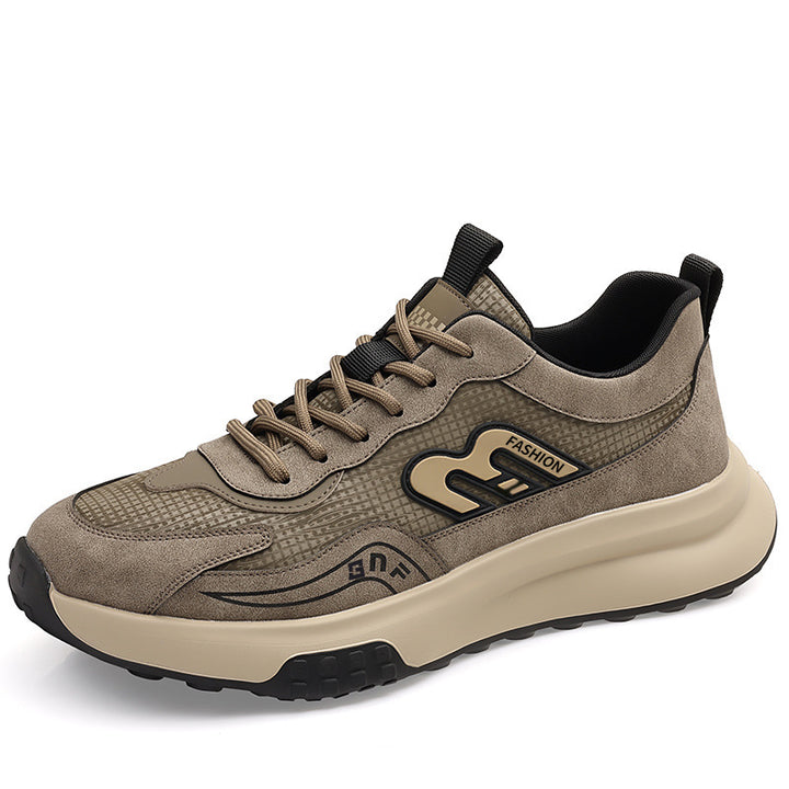 Herren Plateau-Sneaker mit atmungsaktivem Mesh und ergonomischer Dämpfung Drune