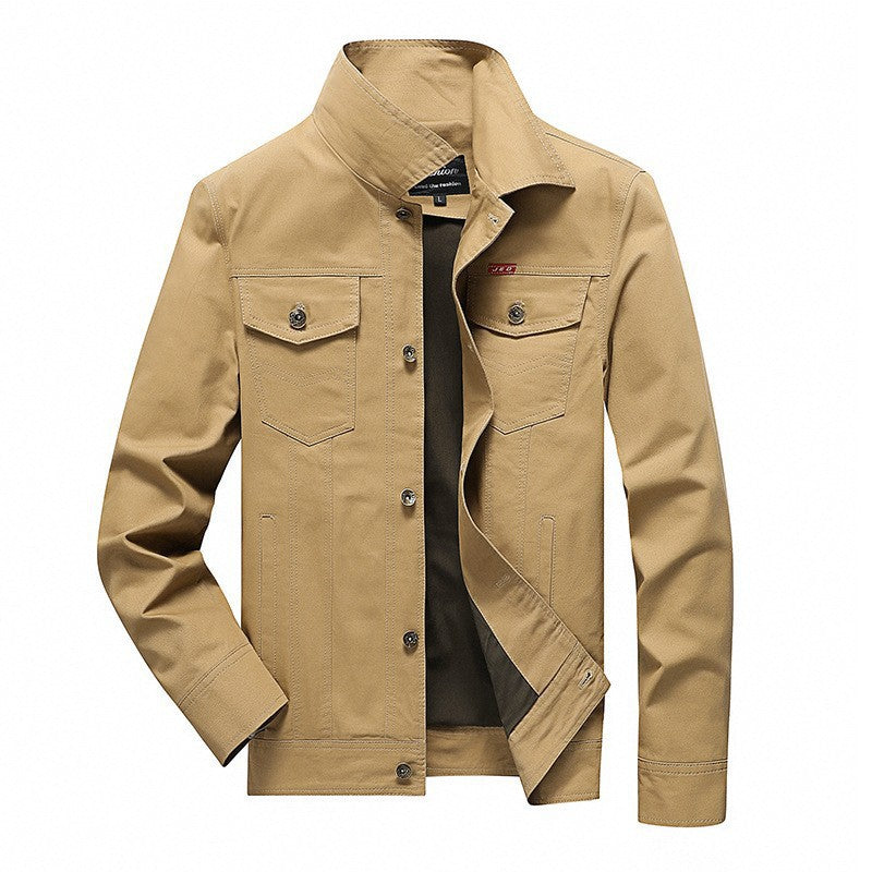 Herren Modische Utility-Jacke mit praktischen Taschen Drune