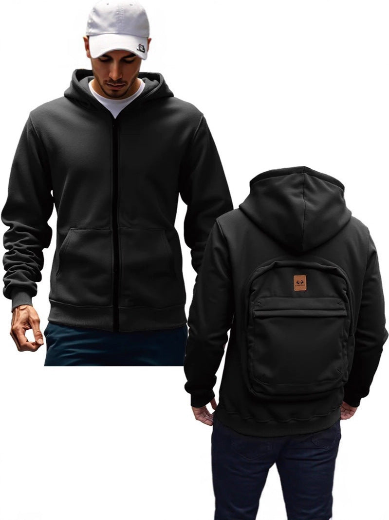 Herren Lässiger Kapuzenpullover mit praktischen Taschen Drune