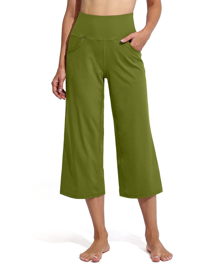 Damen Bequeme Sportliche Culotte mit hohem Bund und praktischen Taschen Drune