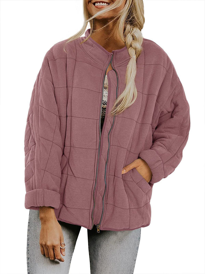 Damen Übergroße Steppjacke Drune