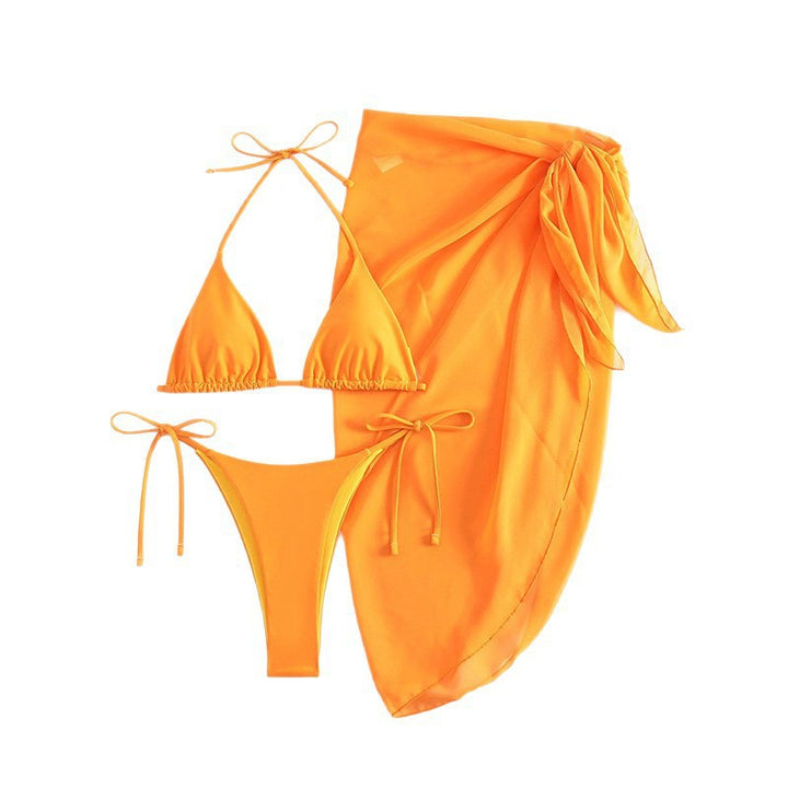 Damen Triangel-Bikini mit leichtem Überwurf Drune