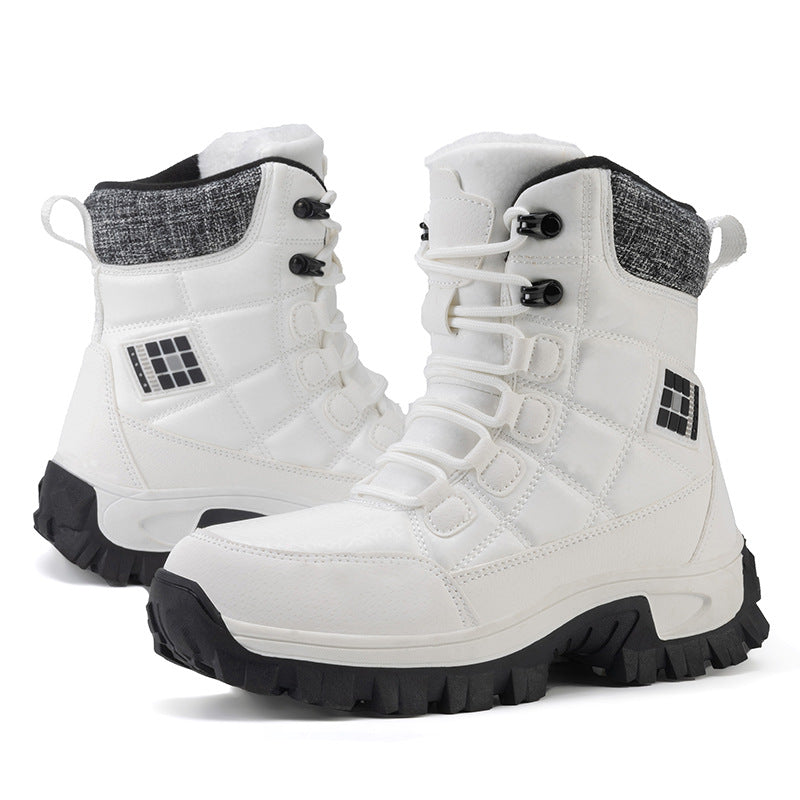 Damen Winterwanderstiefel mit isolierender Innenpolsterung und rutschfester Sohle Drune