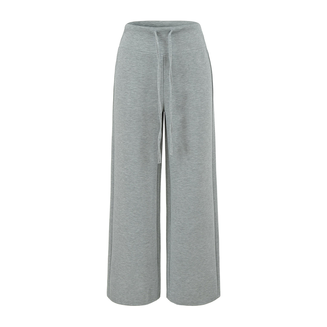 Damen Culotte-Loungehose mit hohem Komfortbund und Tunnelzug Drune