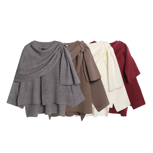 Damen Elegante und vielseitige Wickeljacke Drune