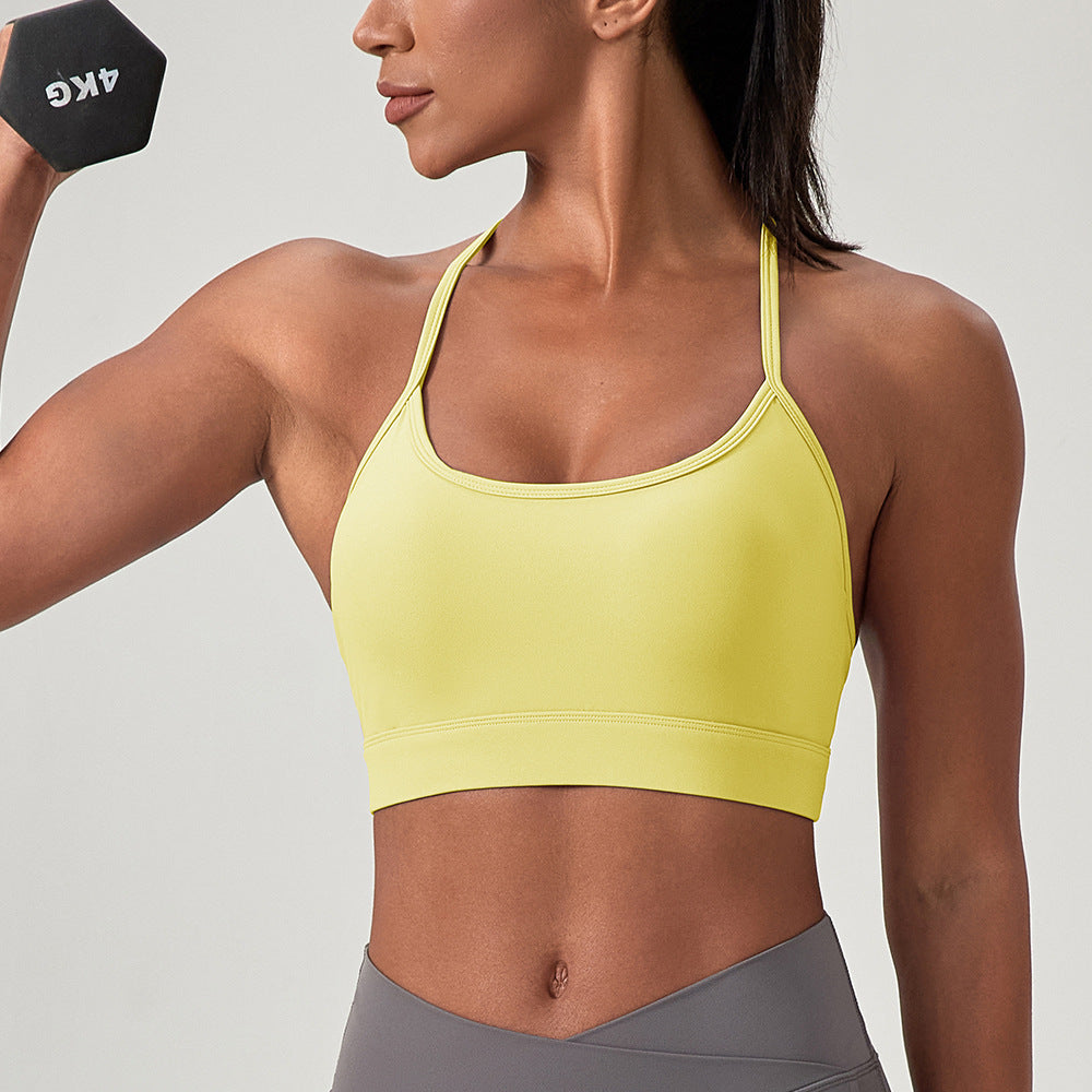 Damen Sport-Bustier mit verstellbaren Trägern und atmungsaktivem Material Drune