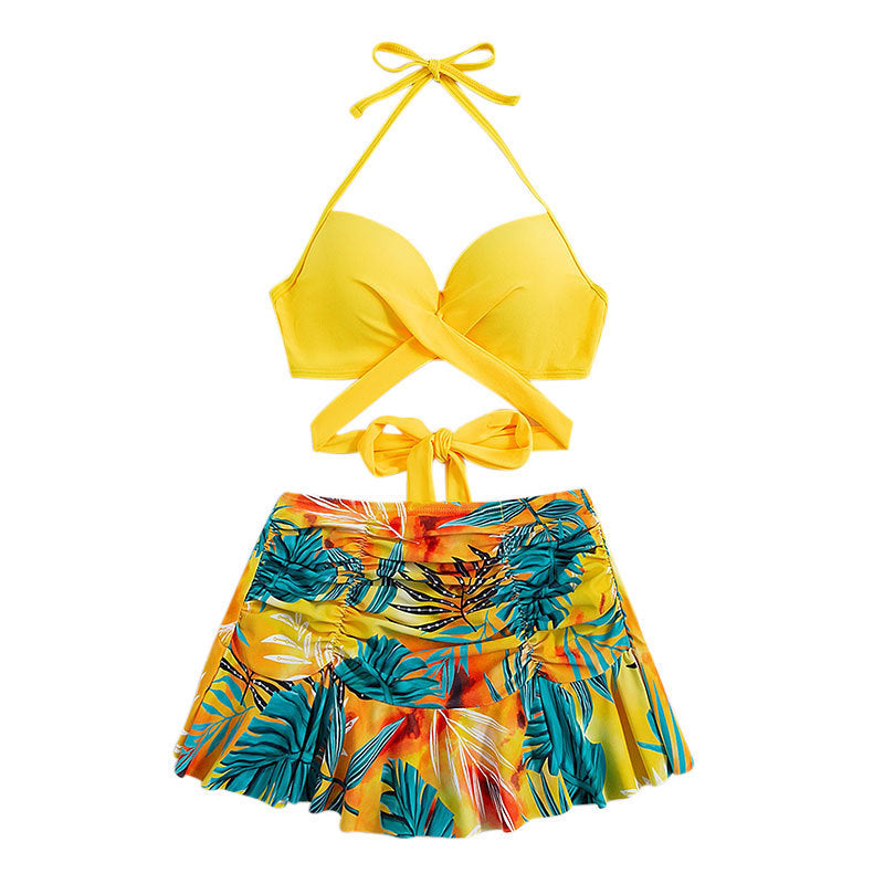 Damen Designer-Bikini mit verspieltem Rock Drune