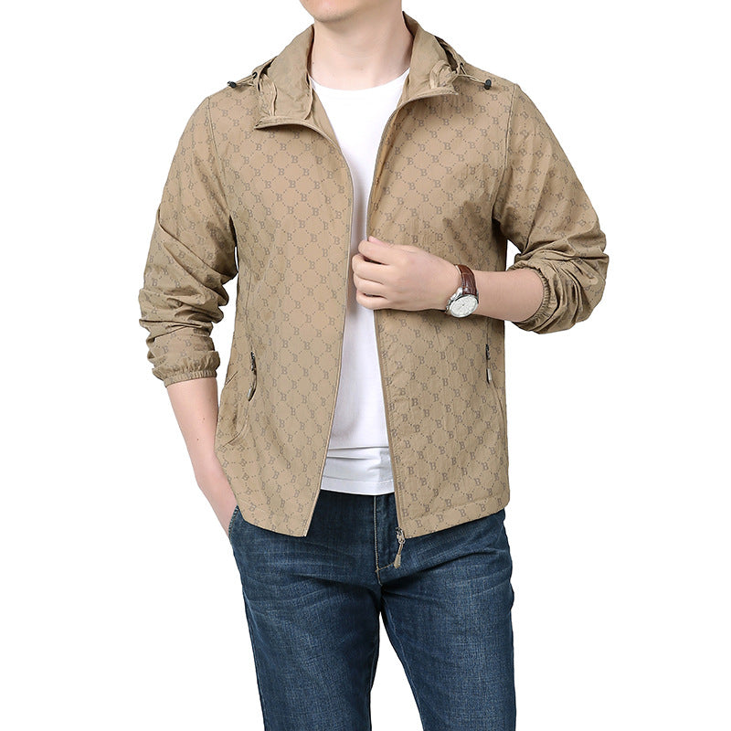 Herren Leichte und atmungsaktive Übergangsjacke Drune