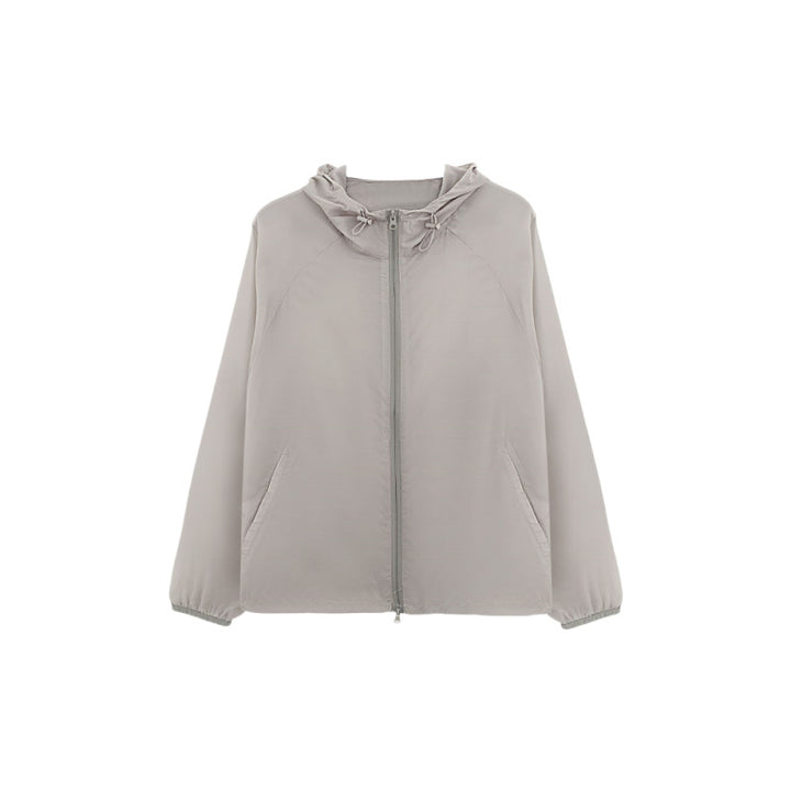 Damen transparente Übergangsjacke Drune