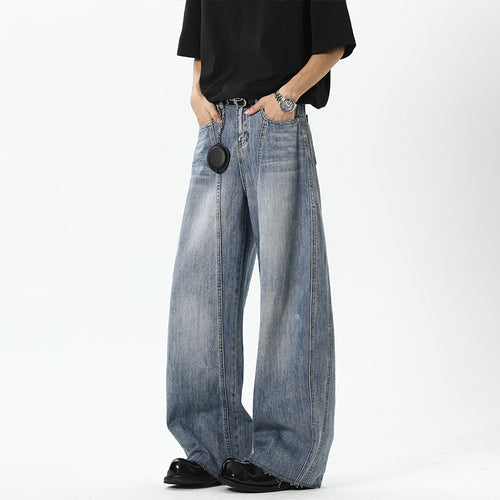 Damen Weitgeschnittene Jeanshose Drune