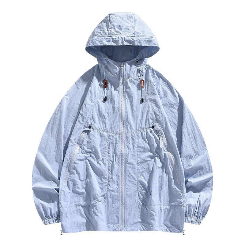 Unisex Leichte atmungsaktive Outdoor-Jacke Drune