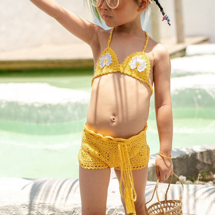 Damen Häkel-Bikini-Set Drune