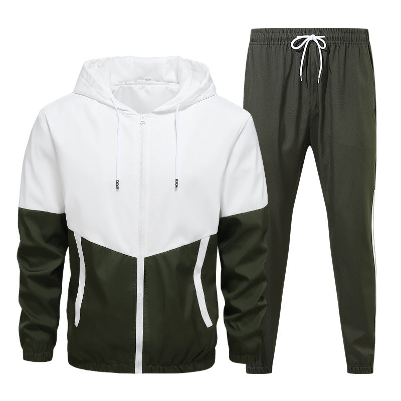 Herren Sportliches Trainingsanzug Drune
