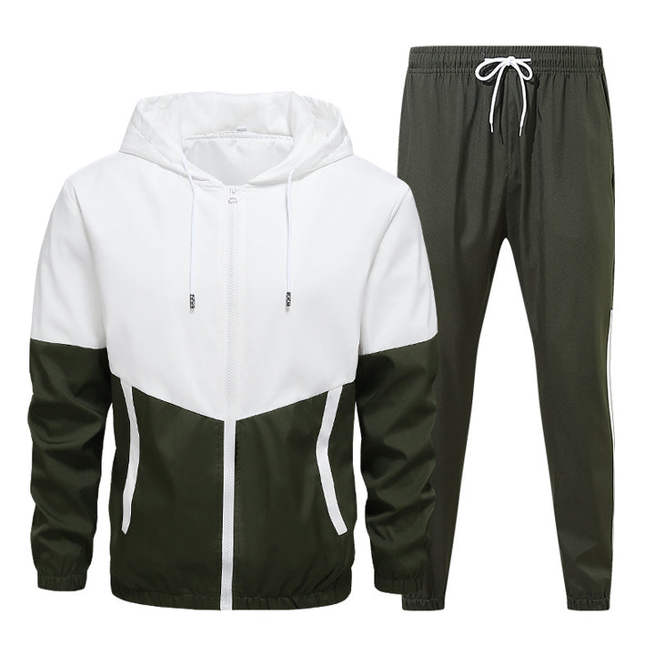 Herren Sportliches Trainingsanzug Drune