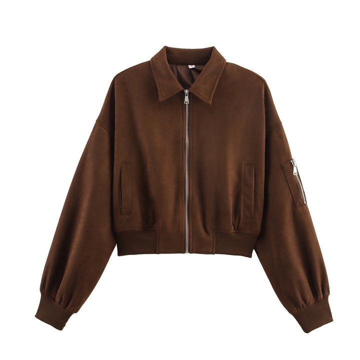 Damen cropped Bomberjacke Drune