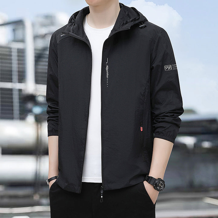 Herren Leichte wasserabweisende Outdoorjacke Drune